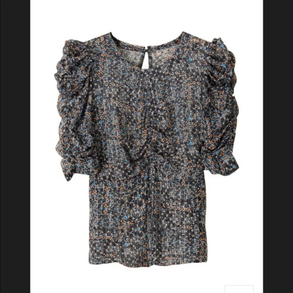 Isabel Marant for H&M Silk Semi Sheer top